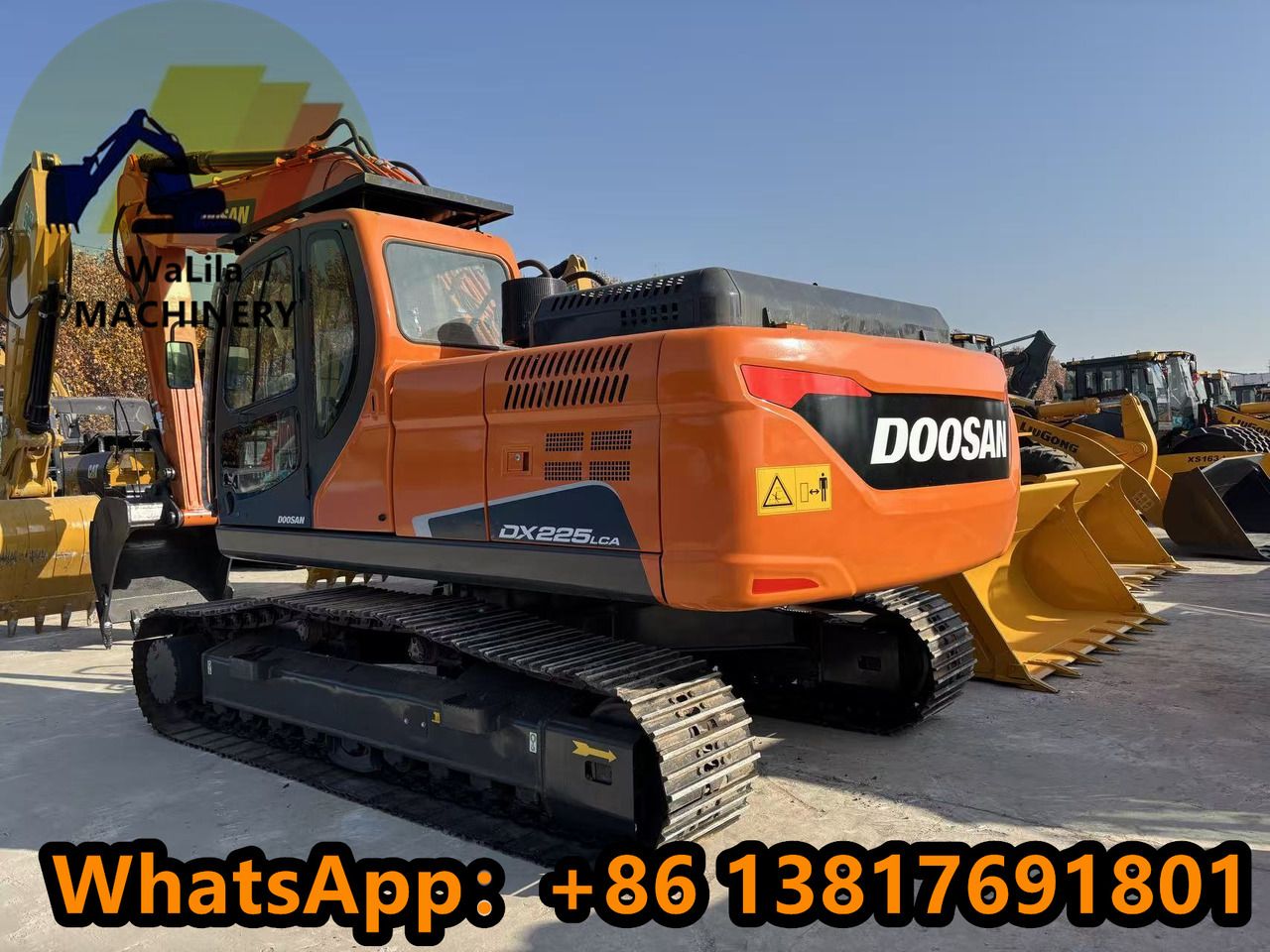 DOOSAN DX225 - Гусеничный экскаватор: фото 2 DOOSAN DX225 - Гусеничный экскаватор: фото 2