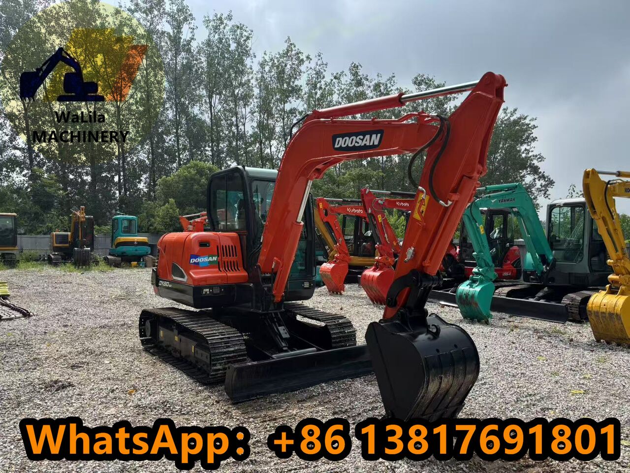 DOOSAN DX60 - Мини-экскаватор: фото 2 DOOSAN DX60 - Мини-экскаватор: фото 2
