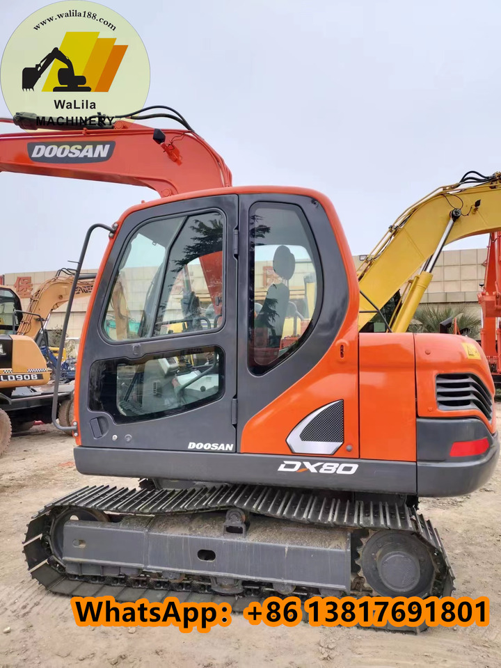 DOOSAN DX80 - Мини-экскаватор: фото 2 DOOSAN DX80 - Мини-экскаватор: фото 2