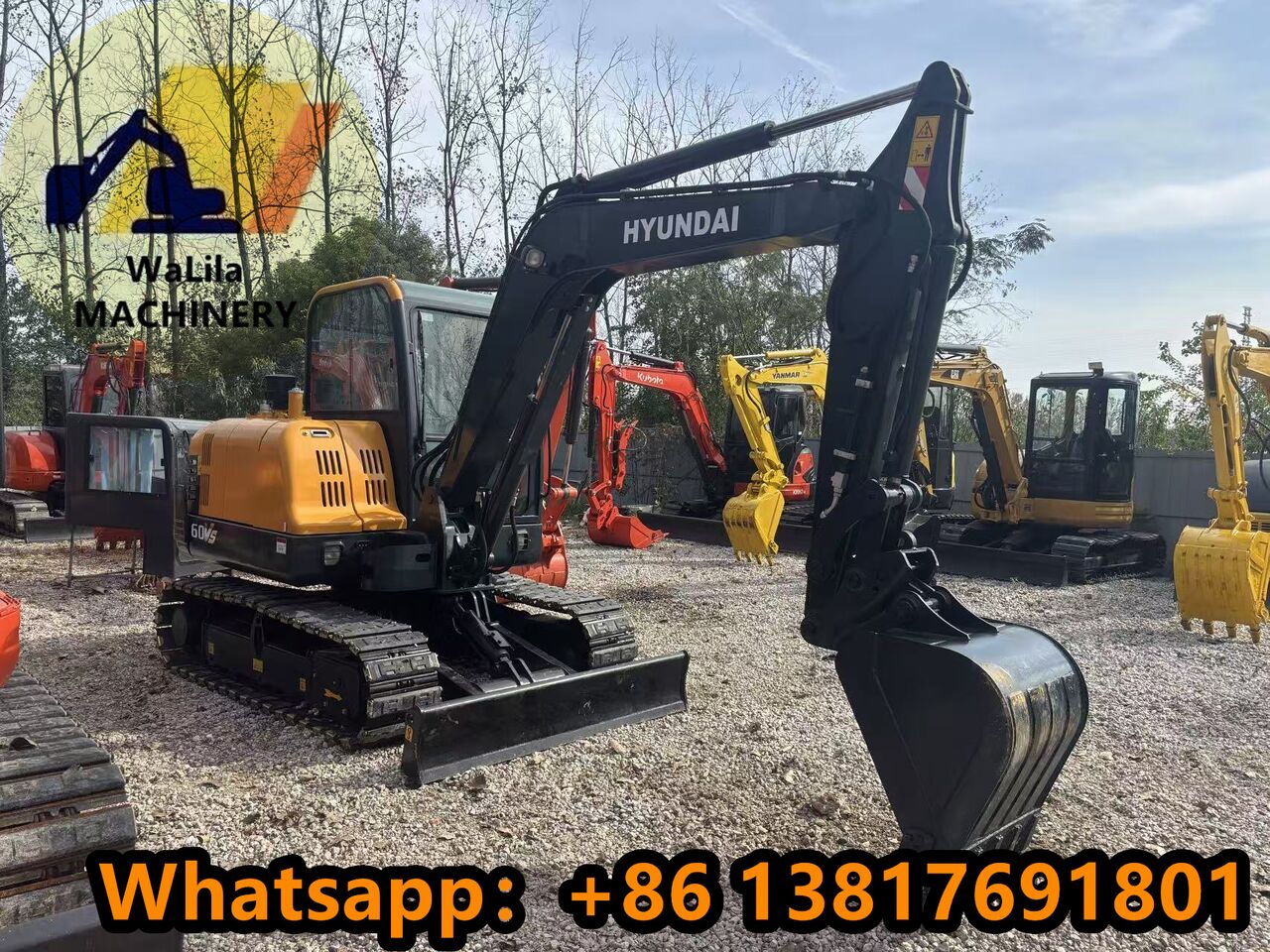 HYUNDAI ROBEX HX60 - Мини-экскаватор: фото 4 HYUNDAI ROBEX HX60 - Мини-экскаватор: фото 4