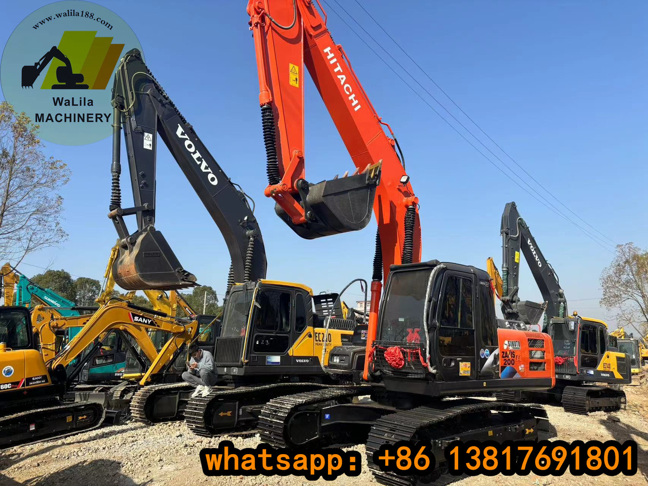 Hitachi ZX200-3G Hitachi zx200 zx200-3G - Гусеничный экскаватор: фото 1 Hitachi ZX200-3G Hitachi zx200 zx200-3G - Гусеничный экскаватор: фото 1