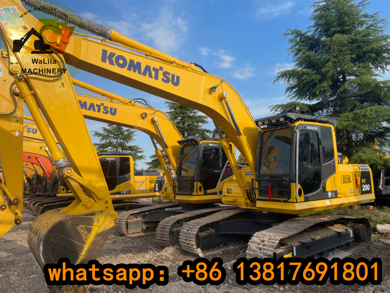 KOMATSU PC200-8 - Гусеничный экскаватор: фото 2 KOMATSU PC200-8 - Гусеничный экскаватор: фото 2