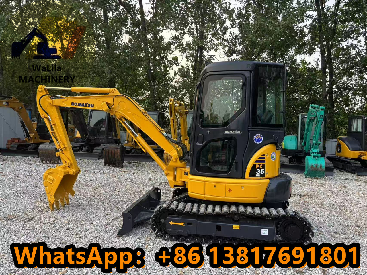 KOMATSU PC35 - Мини-экскаватор: фото 1 KOMATSU PC35 - Мини-экскаватор: фото 1