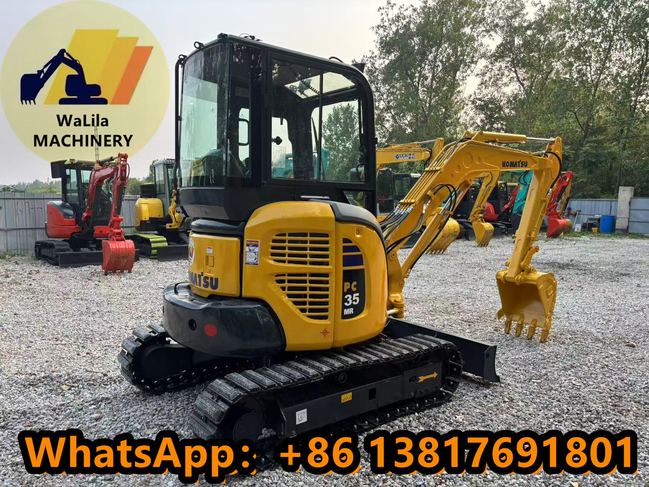 KOMATSU PC35MR-3 - Мини-экскаватор: фото 2 KOMATSU PC35MR-3 - Мини-экскаватор: фото 2