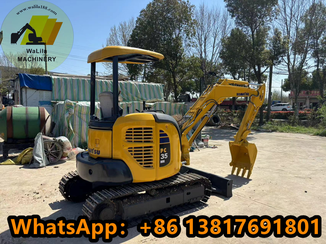 KOMATSU PC35MR - Мини-экскаватор: фото 1 KOMATSU PC35MR - Мини-экскаватор: фото 1