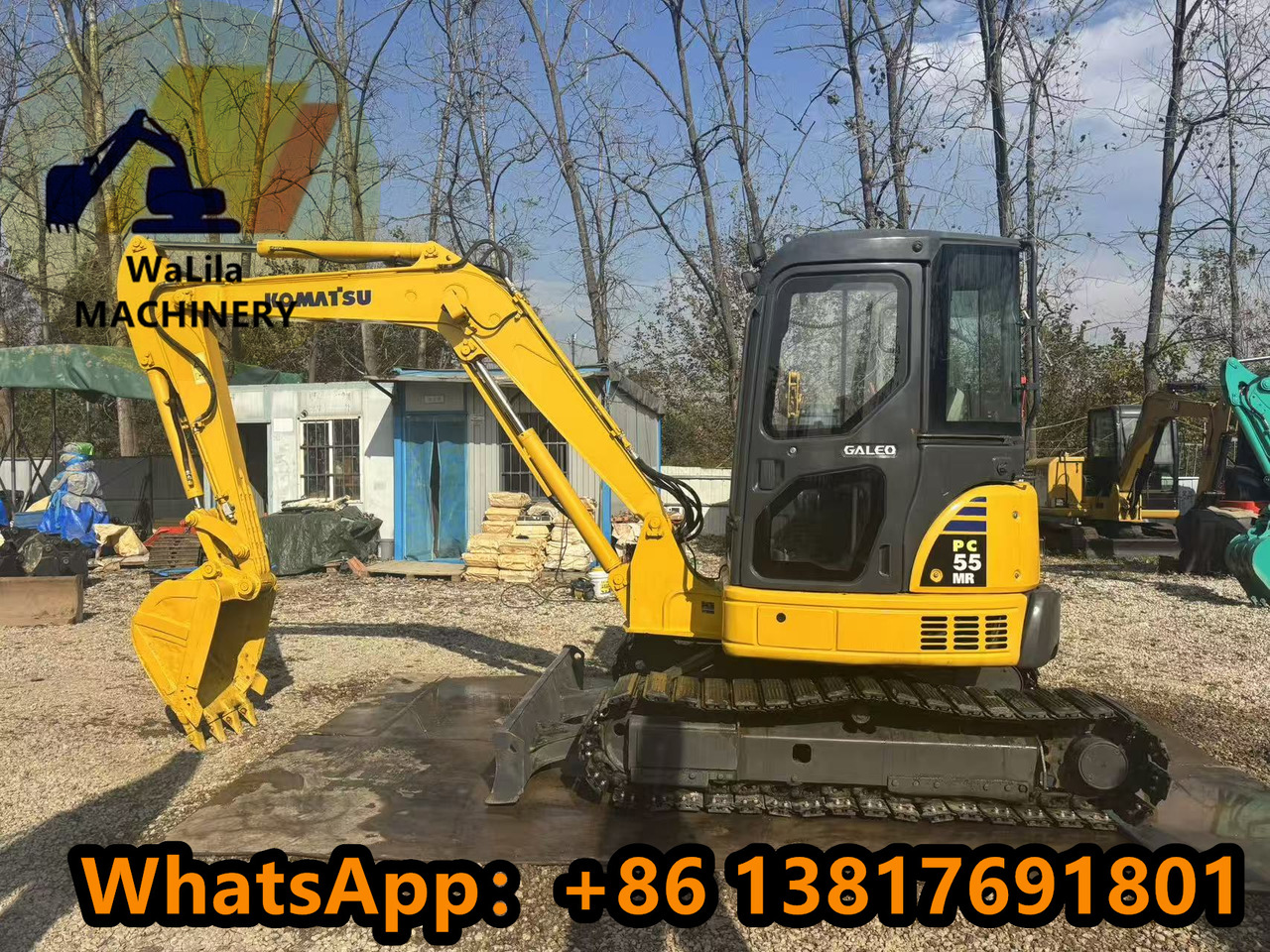 KOMATSU PC55 - Мини-экскаватор: фото 3 KOMATSU PC55 - Мини-экскаватор: фото 3