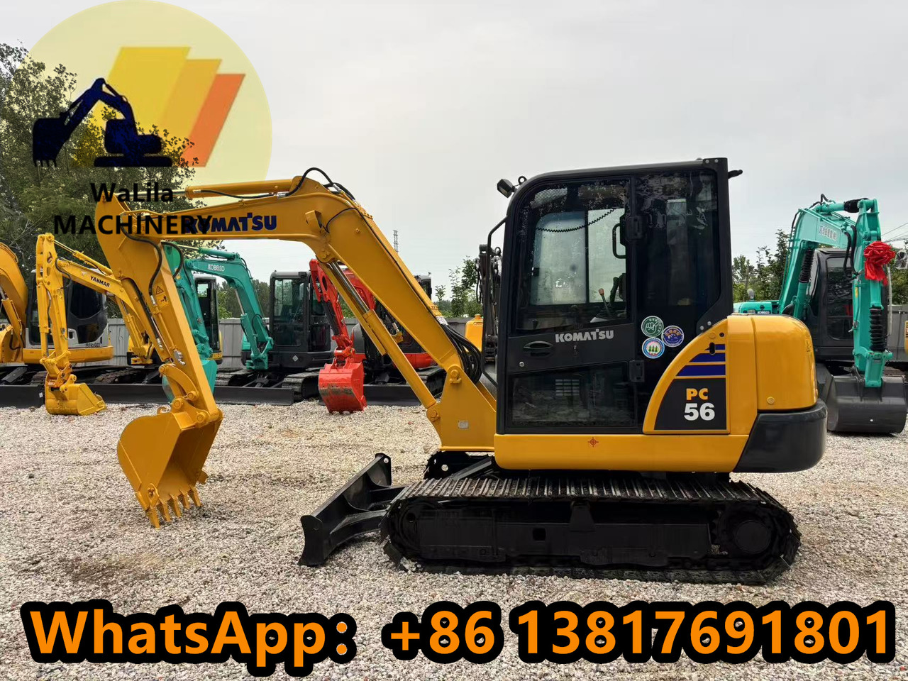 KOMATSU PC56-7 - Мини-экскаватор: фото 4 KOMATSU PC56-7 - Мини-экскаватор: фото 4