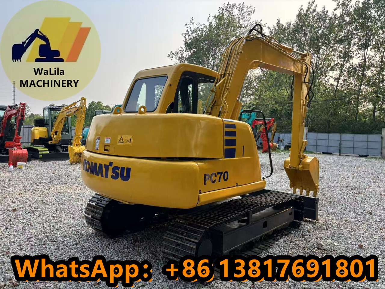 KOMATSU PC70 - Мини-экскаватор: фото 3 KOMATSU PC70 - Мини-экскаватор: фото 3