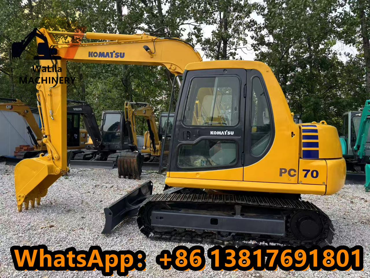 KOMATSU PC70 - Мини-экскаватор: фото 1 KOMATSU PC70 - Мини-экскаватор: фото 1