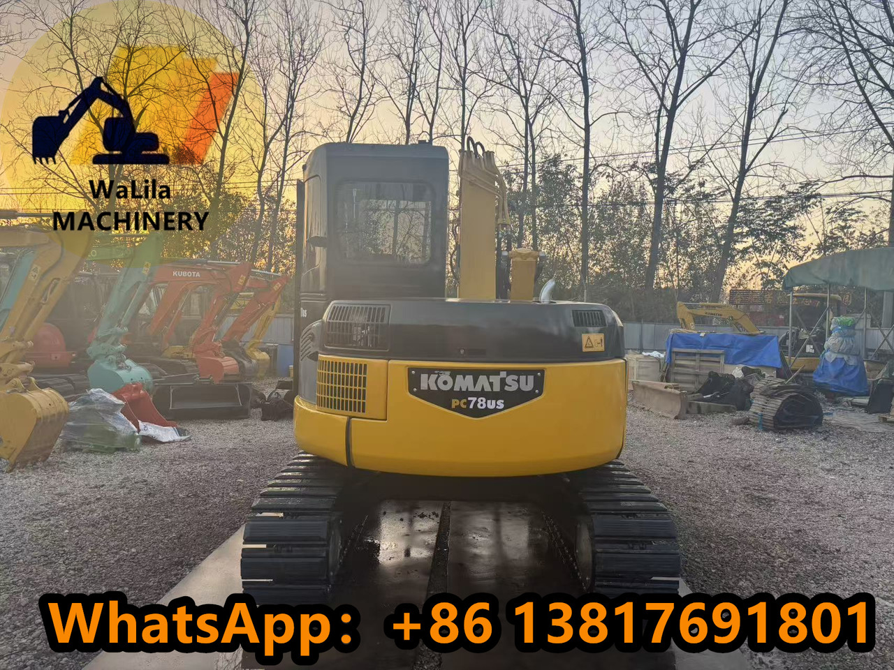 KOMATSU PC78US - Мини-экскаватор: фото 2 KOMATSU PC78US - Мини-экскаватор: фото 2