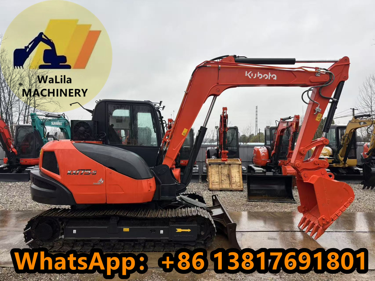 KUBOTA KX175-5 - Мини-экскаватор: фото 1 KUBOTA KX175-5 - Мини-экскаватор: фото 1