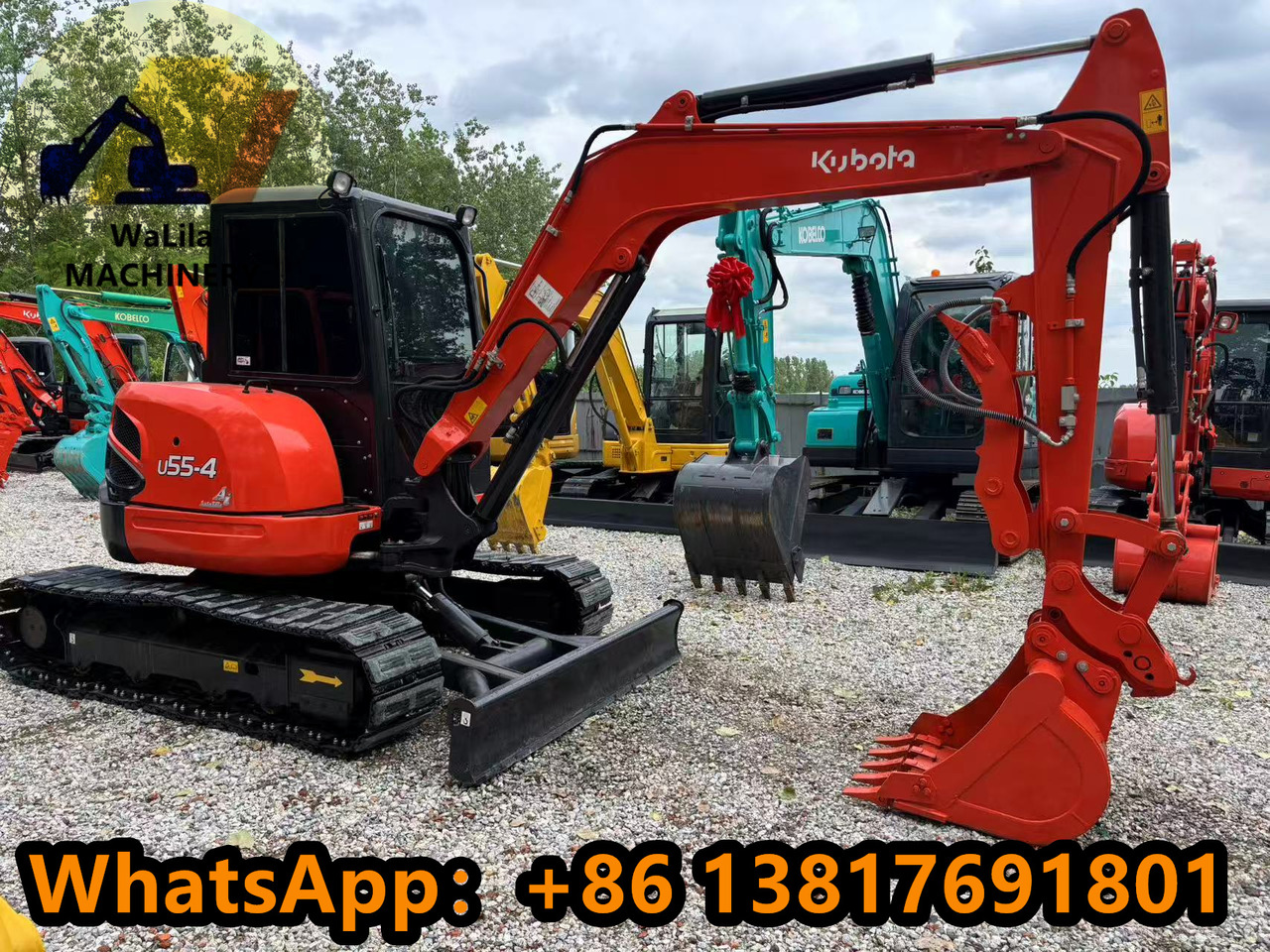 KUBOTA U55-4 - Мини-экскаватор: фото 1 KUBOTA U55-4 - Мини-экскаватор: фото 1