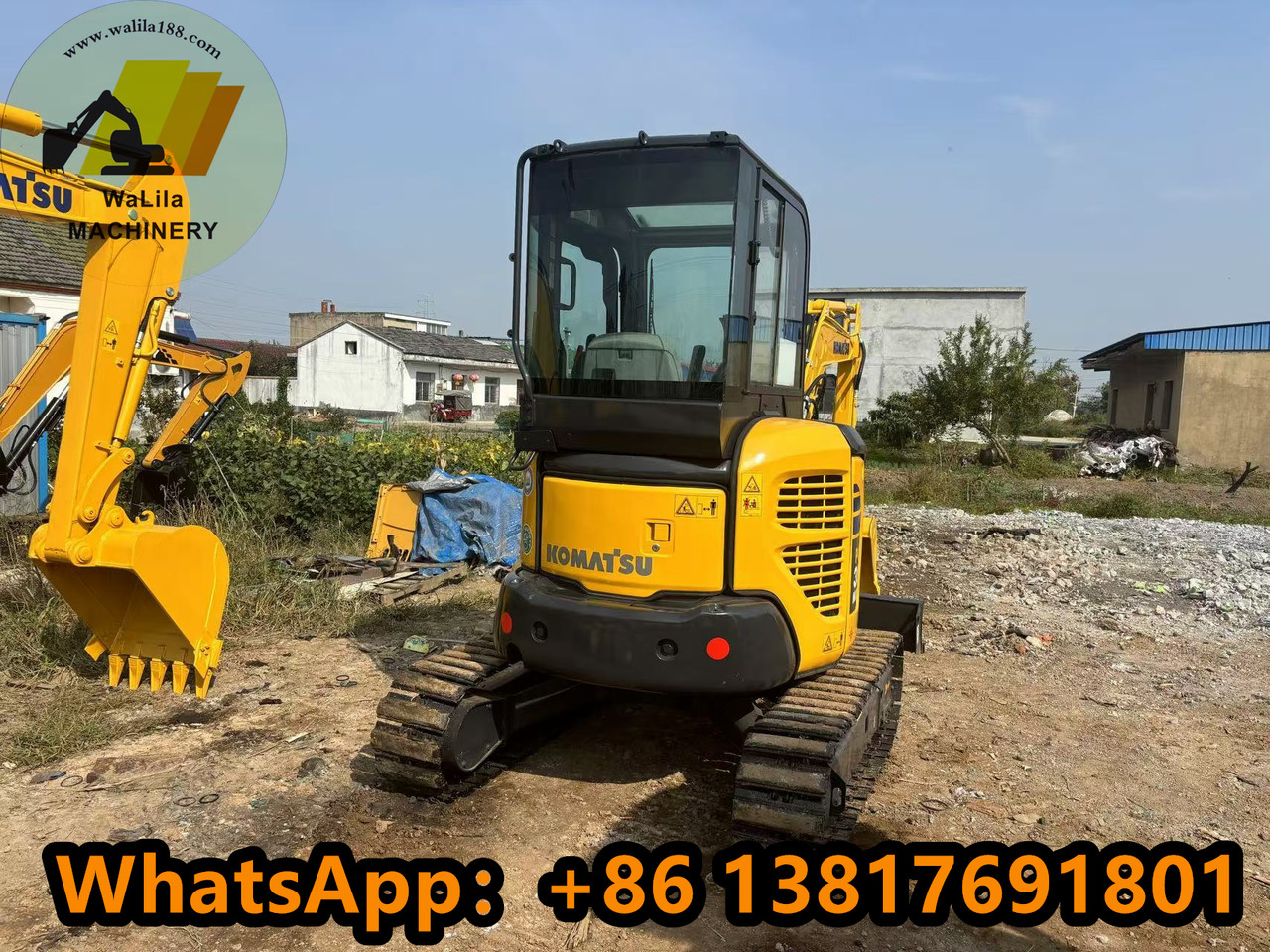 Мини-экскаватор Komatsu PC 35 MR-3 Komatsu Pc30-35-40-50-55 （good）: фото 8
