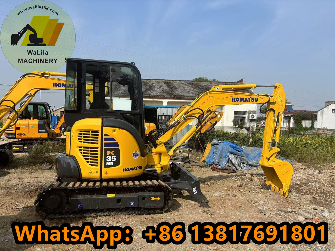 Мини-экскаватор Komatsu PC 35 MR-3 Komatsu Pc30-35-40-50-55 （good）: фото 7