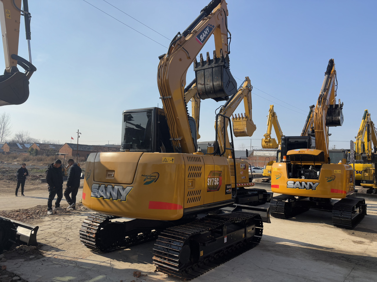 SANY SAY75 - Мини-экскаватор: фото 4 SANY SAY75 - Мини-экскаватор: фото 4