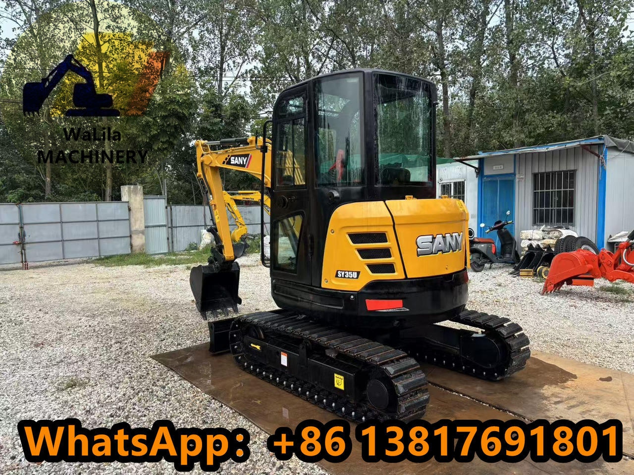 Мини-экскаватор SANY SY35U: фото 7 Мини-экскаватор SANY SY35U: фото 7