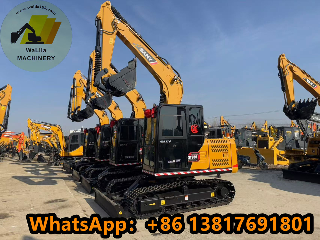 SANY Sany heavy industry 95 excavator - Мини-экскаватор: фото 4 SANY Sany heavy industry 95 excavator - Мини-экскаватор: фото 4