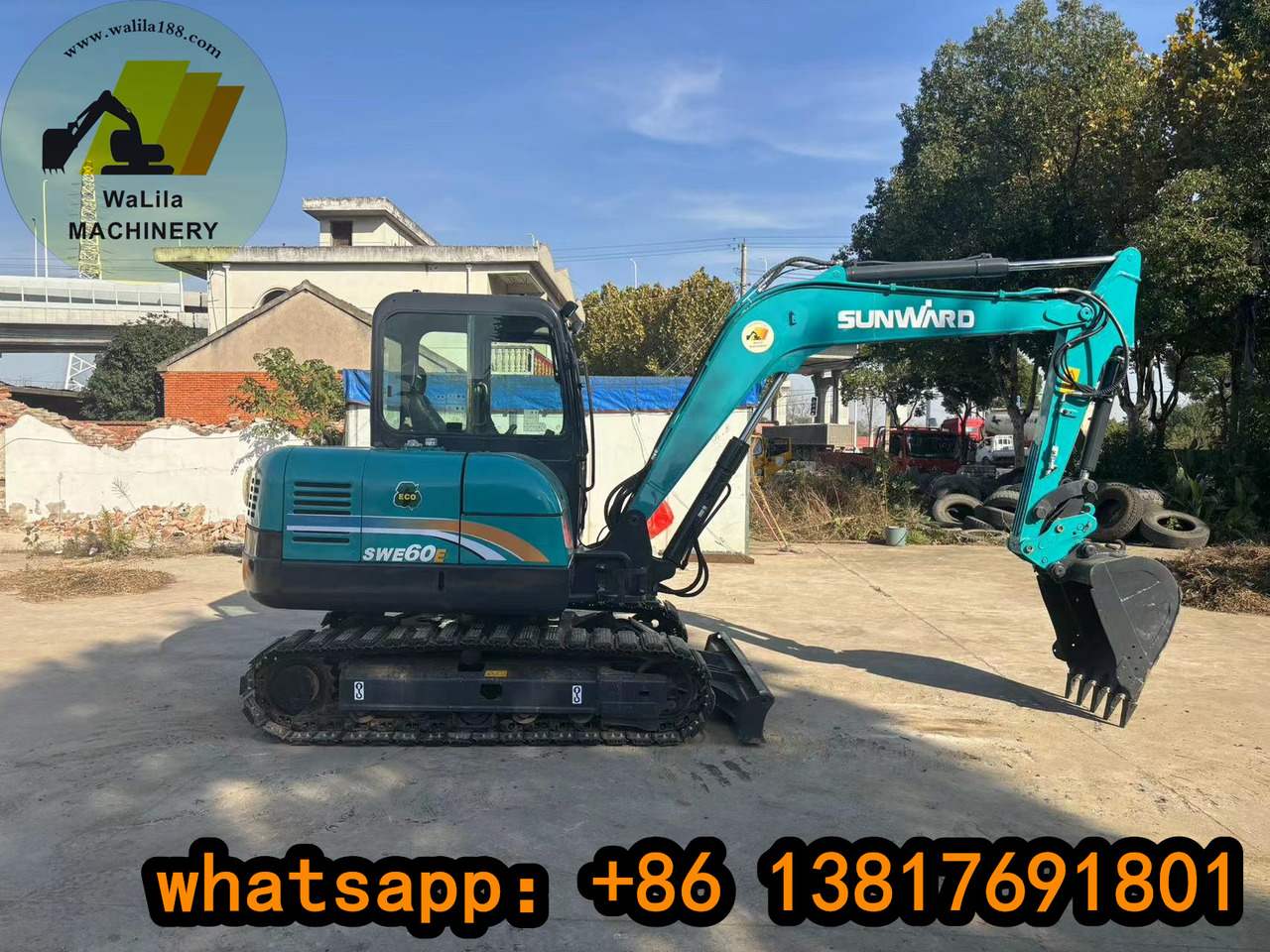 SUNWARD SWE60 SWE70 - Мини-экскаватор: фото 1 SUNWARD SWE60 SWE70 - Мини-экскаватор: фото 1
