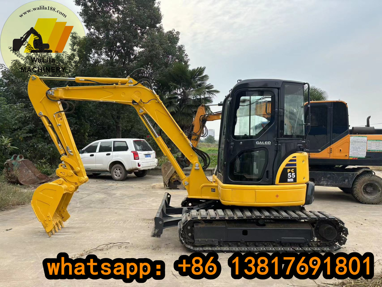 KOMATSU PC55 - Строительная техника: фото 1 KOMATSU PC55 - Строительная техника: фото 1