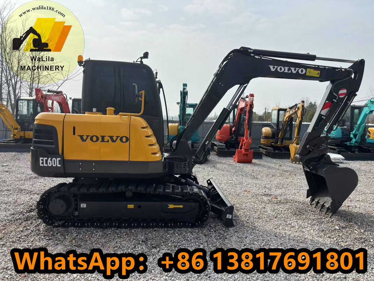 VOLVO EC60 - Мини-экскаватор: фото 2 VOLVO EC60 - Мини-экскаватор: фото 2
