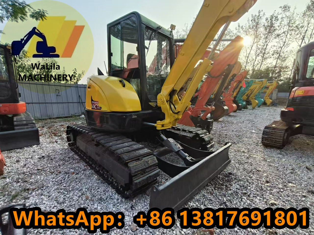 Мини-экскаватор YANMAR VIO45: фото 6 Мини-экскаватор YANMAR VIO45: фото 6