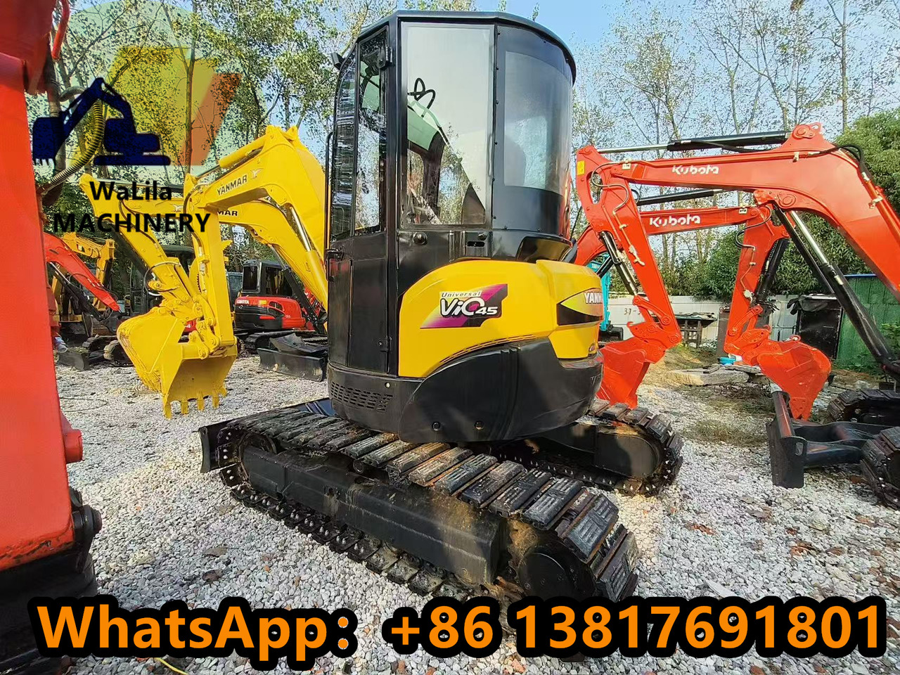 Мини-экскаватор YANMAR VIO45: фото 6 Мини-экскаватор YANMAR VIO45: фото 6