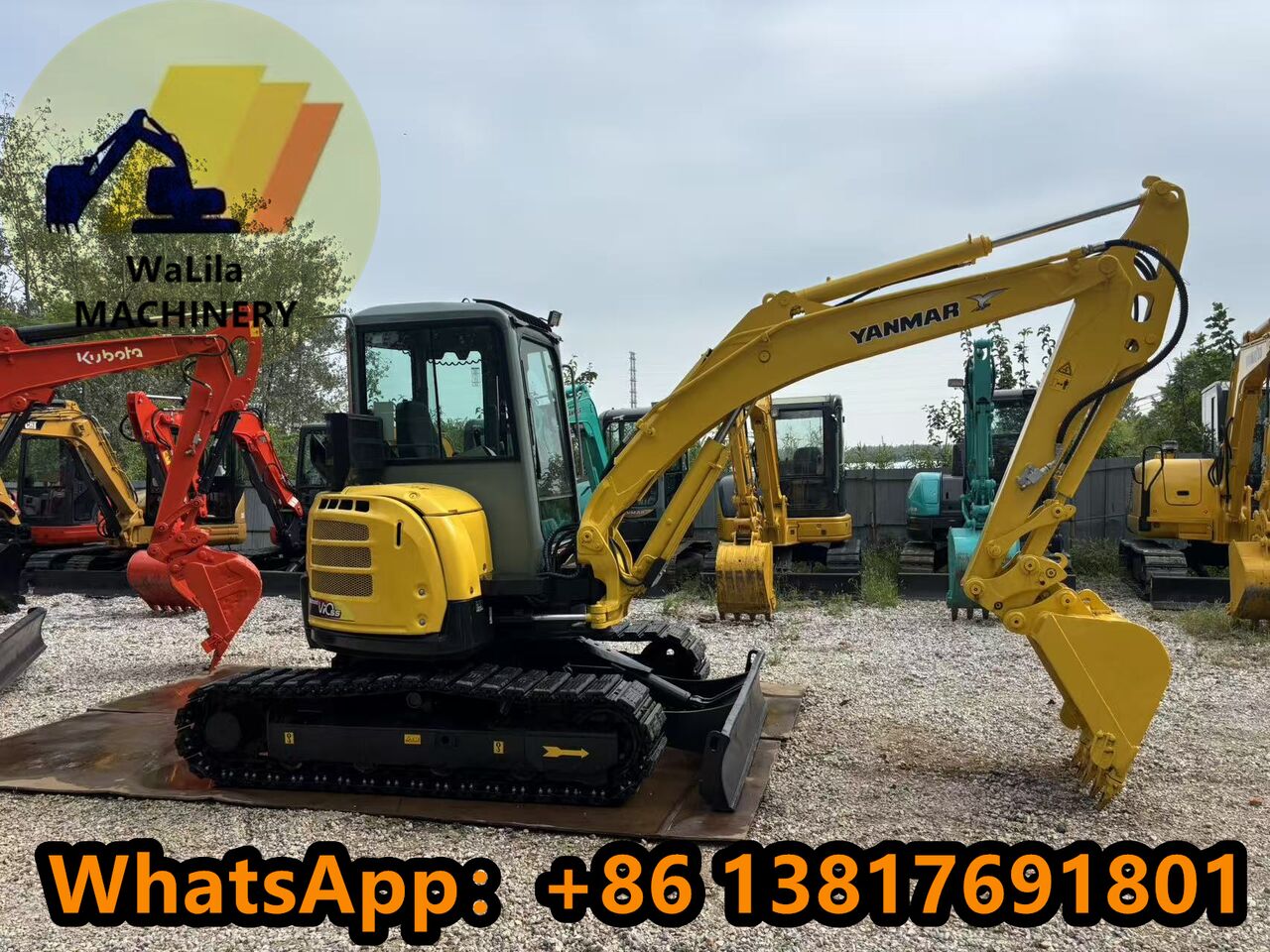 YANMAR ViO55 - Мини-экскаватор: фото 5 YANMAR ViO55 - Мини-экскаватор: фото 5