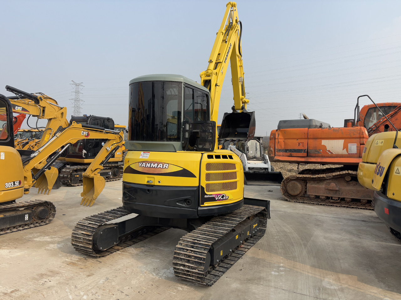 Yanmar Vio 55 Vio55 - Мини-экскаватор: фото 2 Yanmar Vio 55 Vio55 - Мини-экскаватор: фото 2