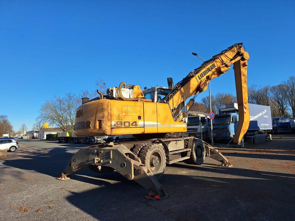 Liebherr A904C Umschlagbagger Greifer +Magnetvorbereitun - Колёсный экскаватор: фото 2 Liebherr A904C Umschlagbagger Greifer +Magnetvorbereitun - Колёсный экскаватор: фото 2