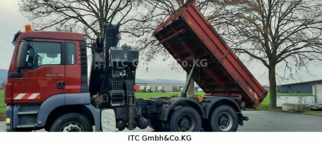 MAN 26.440TGS Kipper+Kran Meiller/Stahl - Самосвал, Автоманипулятор: фото 5 MAN 26.440TGS Kipper+Kran Meiller/Stahl - Самосвал, Автоманипулятор: фото 5