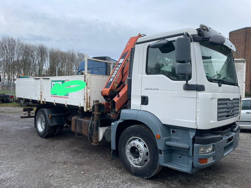 MAN TGM 18.240PS 4x2 3.S-Kipper mit Kran - Самосвал, Автоманипулятор: фото 4 MAN TGM 18.240PS 4x2 3.S-Kipper mit Kran - Самосвал, Автоманипулятор: фото 4