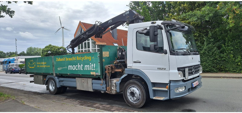 Mercedes-Benz Atego 1529 - Грузовик бортовой/ Платформа, Автоманипулятор: фото 1 Mercedes-Benz Atego 1529 - Грузовик бортовой/ Платформа, Автоманипулятор: фото 1