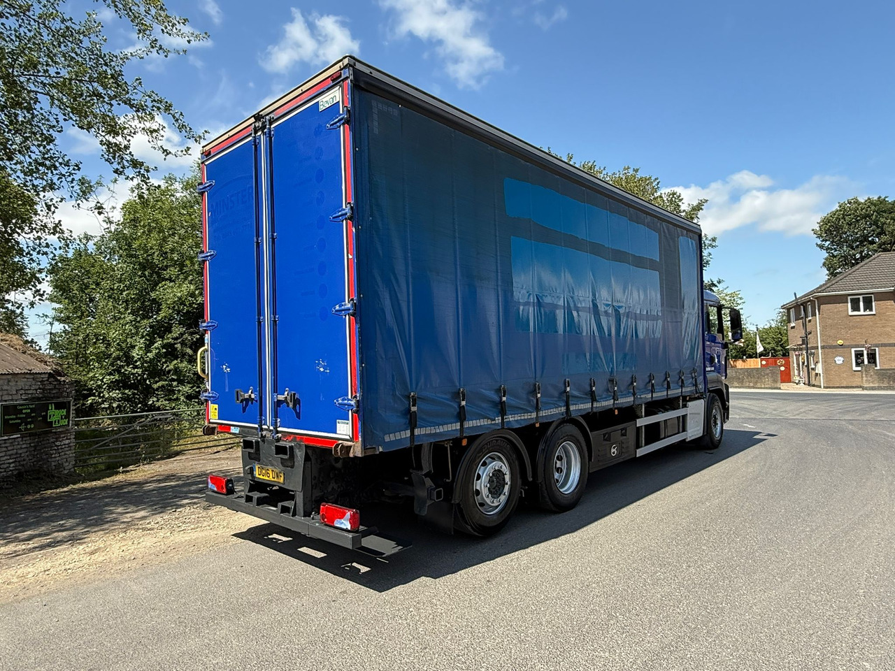 Тентованный грузовик 2016 MAN TGS 26 Curtainside Truck: фото 15