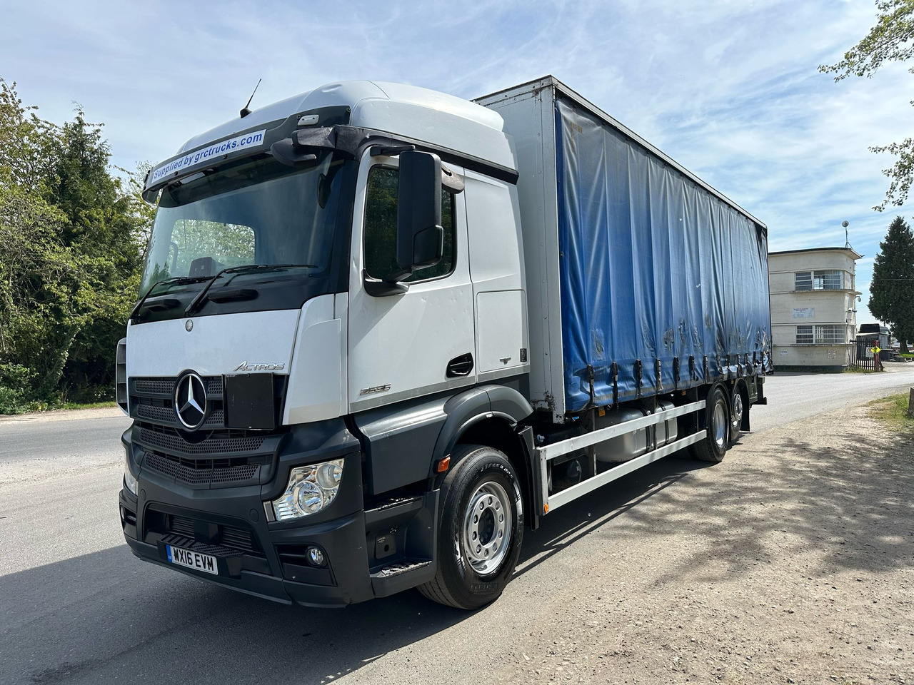 2016 Mercedes Actros 2536 Curtainside Truck - Тентованный грузовик: фото 4 2016 Mercedes Actros 2536 Curtainside Truck - Тентованный грузовик: фото 4