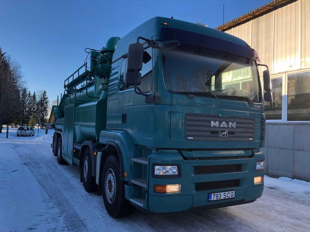 MAN TGA 35.480 8X2-4 BL DRY VACUUM 353kW - Ассенизатор: фото 4 MAN TGA 35.480 8X2-4 BL DRY VACUUM 353kW - Ассенизатор: фото 4