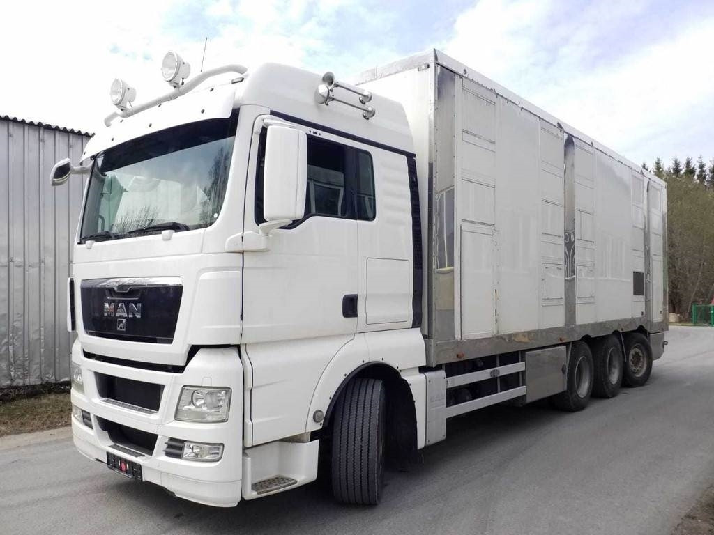 MAN TGX 35.540 8X4 TRIDEM ANIMAL - Грузовик для перевозки животных: фото 1 MAN TGX 35.540 8X4 TRIDEM ANIMAL - Грузовик для перевозки животных: фото 1