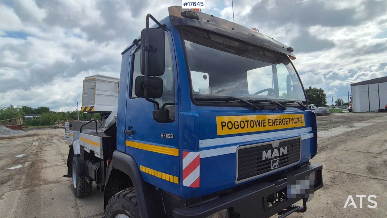 2000 MAN 8.163 - Грузовик с подъемником: фото 4 2000 MAN 8.163 - Грузовик с подъемником: фото 4