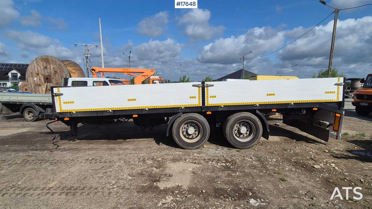 2002 Bunge FG-TG 180 - Прицеп бортовой/ Платформа: фото 1 2002 Bunge FG-TG 180 - Прицеп бортовой/ Платформа: фото 1