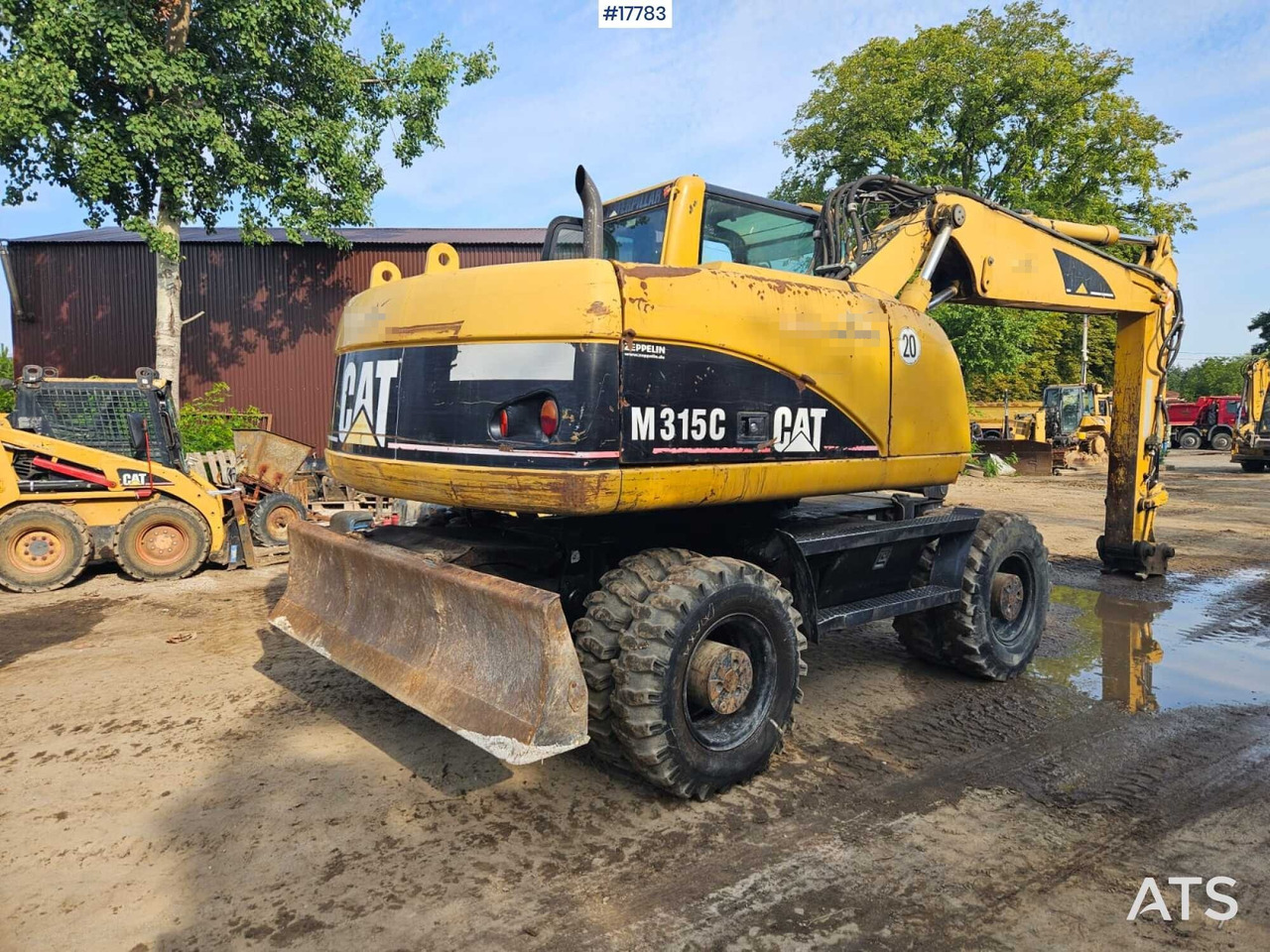 Колёсный экскаватор 2006 CAT M315C: фото 6 Колёсный экскаватор 2006 CAT M315C: фото 6