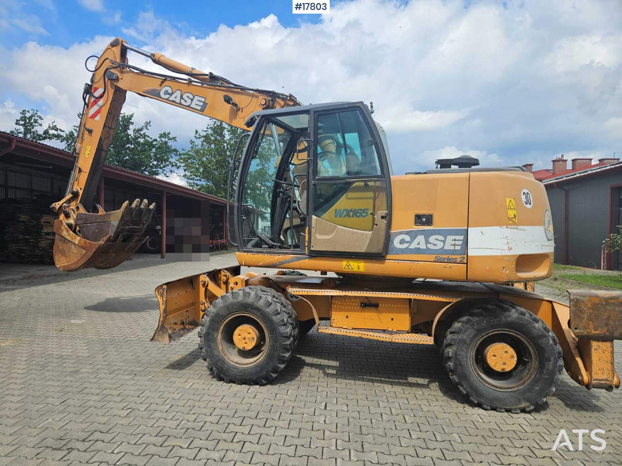 2008 Case WX 165 - Колёсный экскаватор: фото 4 2008 Case WX 165 - Колёсный экскаватор: фото 4