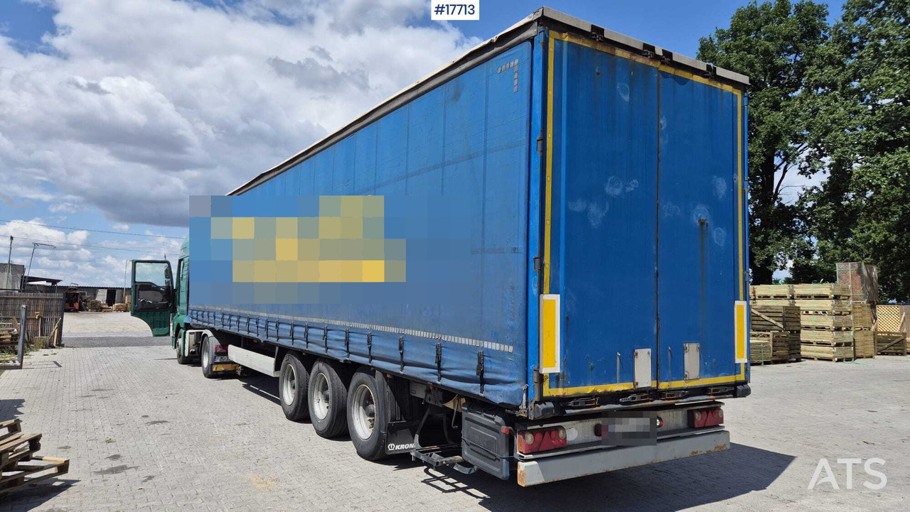 2009 Krone SD - Тентованный полуприцеп: фото 1 2009 Krone SD - Тентованный полуприцеп: фото 1