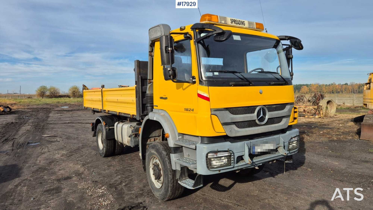 Mercedes-Benz 1824 4x4 dump truck (2005) - Другая техника: фото 1 Mercedes-Benz 1824 4x4 dump truck (2005) - Другая техника: фото 1