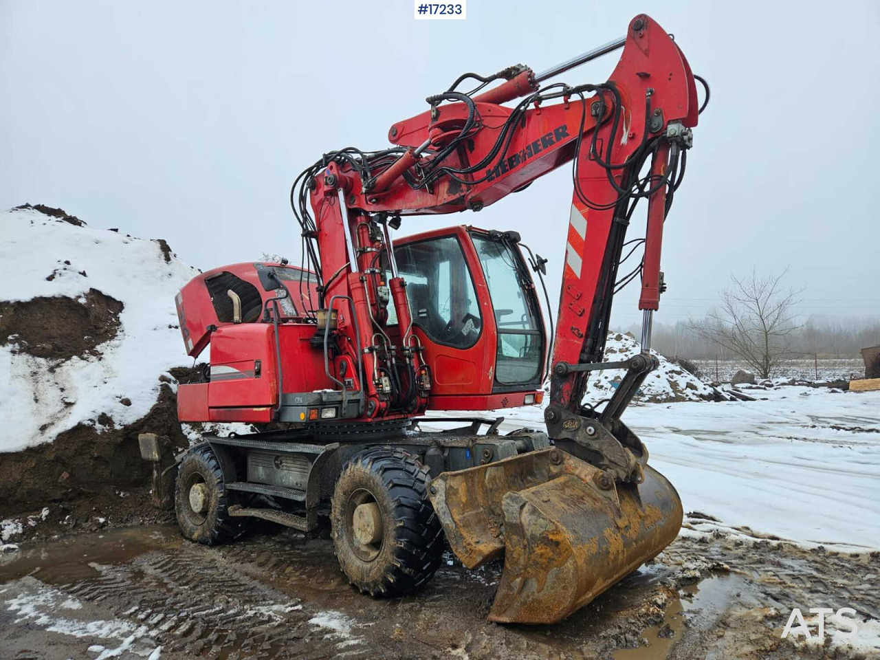 LIEBHERR 314 Litronic wheeled excavator (2008) - Колёсный экскаватор: фото 1 LIEBHERR 314 Litronic wheeled excavator (2008) - Колёсный экскаватор: фото 1