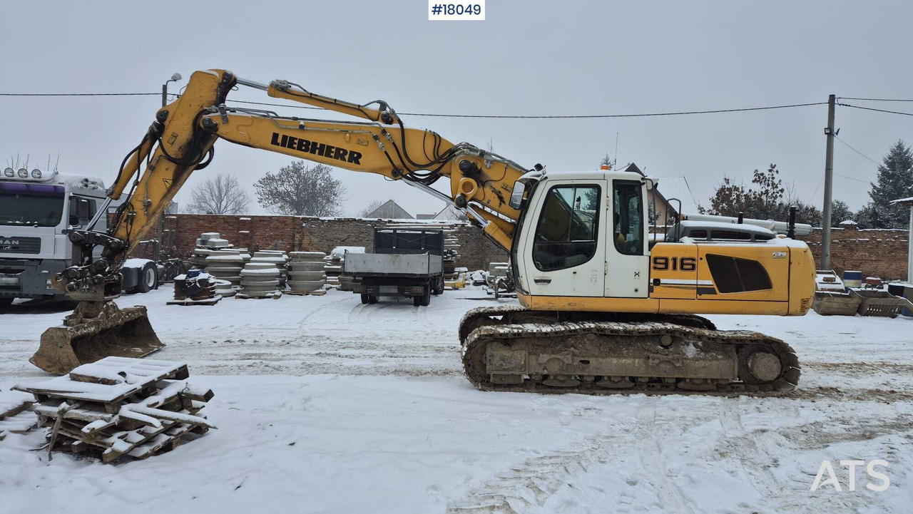 LIEBHERR R916 LITRONIC Crawler Excavator (2012) 3D System - Гусеничный экскаватор: фото 4 LIEBHERR R916 LITRONIC Crawler Excavator (2012) 3D System - Гусеничный экскаватор: фото 4