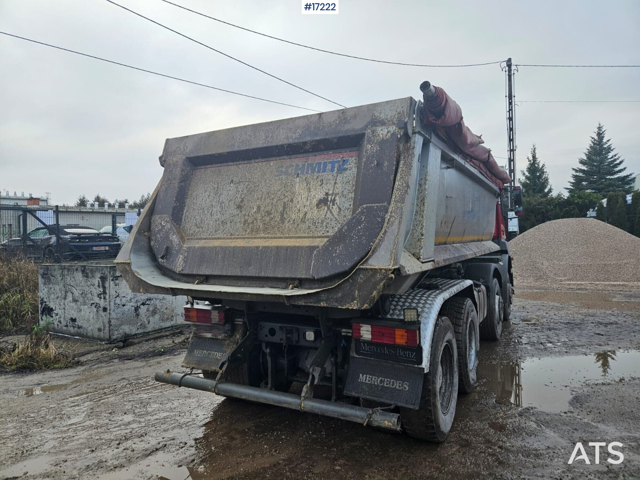 Самосвал Mercedes-Benz Axor 3240 four-axle tipper (2012): фото 10