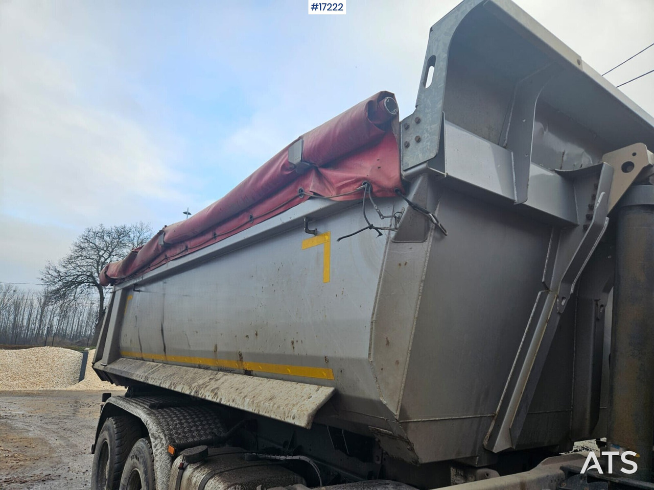 Самосвал Mercedes-Benz Axor 3240 four-axle tipper (2012): фото 13