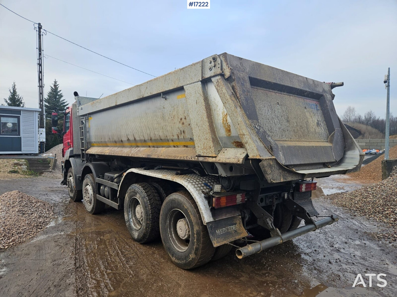 Самосвал Mercedes-Benz Axor 3240 four-axle tipper (2012): фото 12