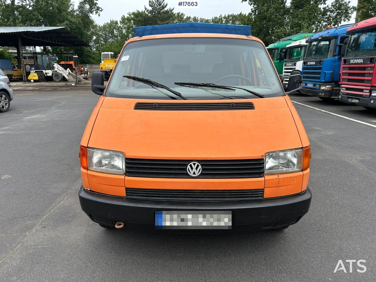 Volkswagen Transporter 1.9D double cab with box body (1992) - Тентованный фургон, Грузопассажирский фургон: фото 2 Volkswagen Transporter 1.9D double cab with box body (1992) - Тентованный фургон, Грузопассажирский фургон: фото 2