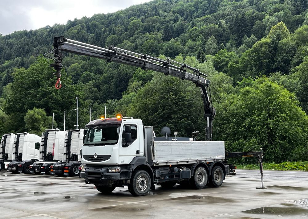 Renault Kerax 380 EEV // Skrzynia Burtowa // HIAB XS166 Hipro + Radio // Zwolnice // // - Грузовик бортовой/ Платформа, Автоманипулятор: фото 2 Renault Kerax 380 EEV // Skrzynia Burtowa // HIAB XS166 Hipro + Radio // Zwolnice // // - Грузовик бортовой/ Платформа, Автоманипулятор: фото 2