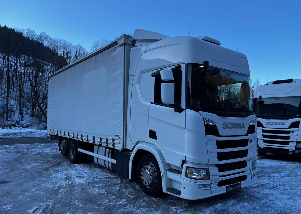 Scania R410 // 2018 Rok 6x2 // Retarder // Automat // Led // Navi // 77 // - Тентованный грузовик: фото 3 Scania R410 // 2018 Rok 6x2 // Retarder // Automat // Led // Navi // 77 // - Тентованный грузовик: фото 3
